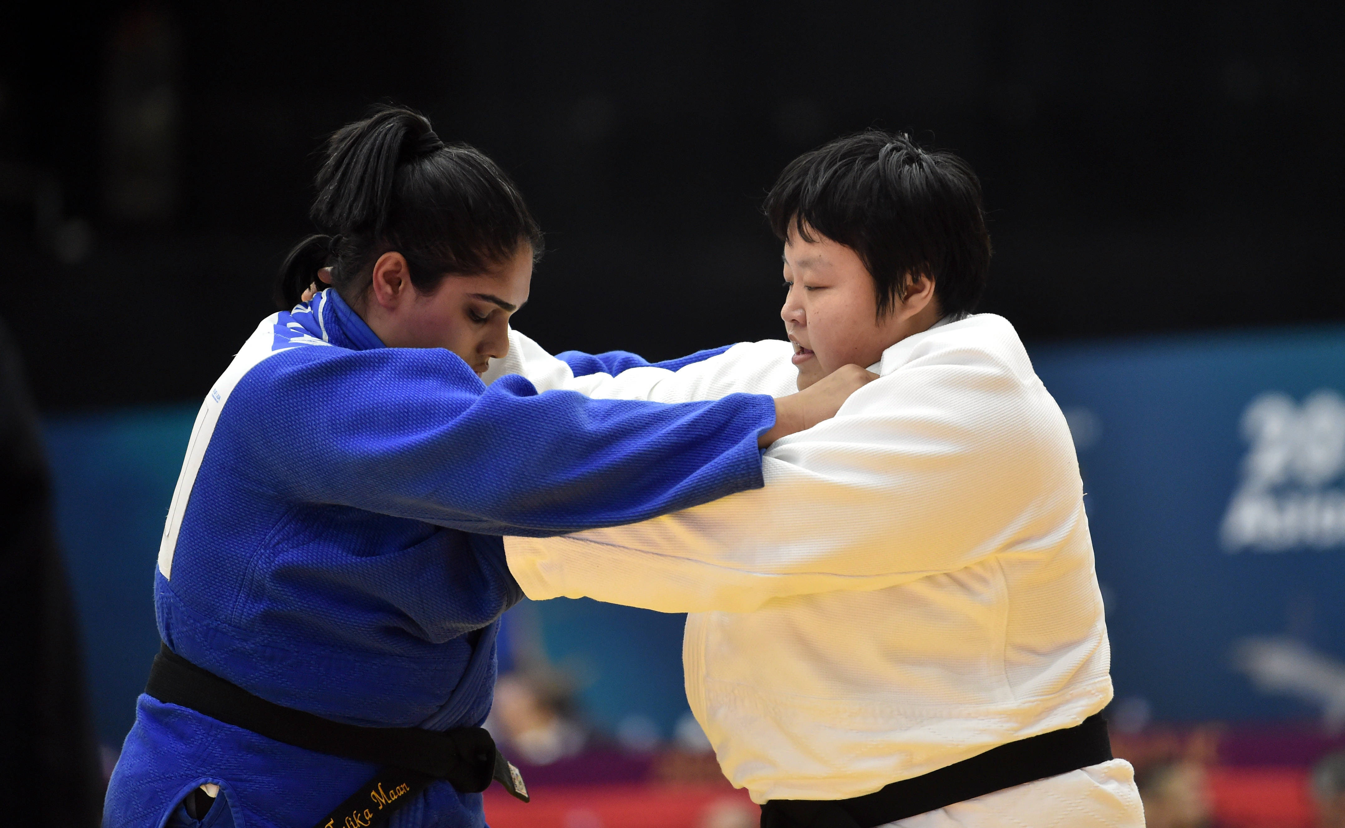 柔道女子63公斤级决赛选手技压群雄