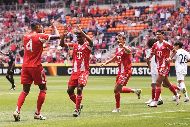 拜仁慕尼黑主场强势击败莱比锡红牛，实力强大
